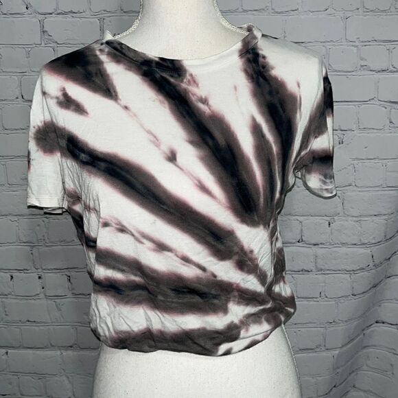 Tie-Dye Cotton Short Sleeve Shirt - S - Picture 1 of 4